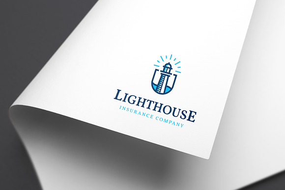 Lighthouse logo template in Logo Templates - product preview 1