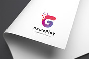 Game Play - Letter G Logo