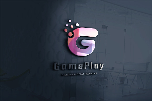 Game Play - Letter G Logo in Logo Templates - product preview 1
