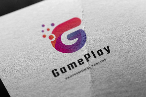 Game Play - Letter G Logo in Logo Templates - product preview 2