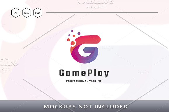 Game Play - Letter G Logo in Logo Templates - product preview 4
