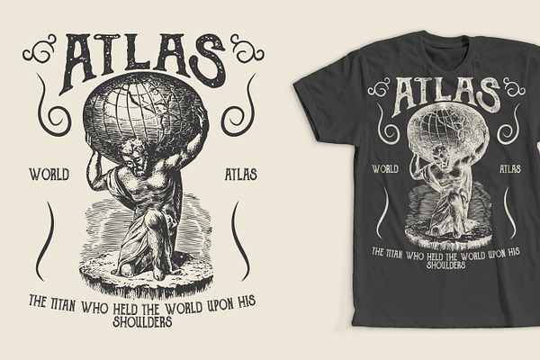 Atlas T-Shirt Design
