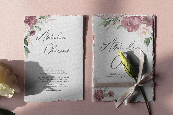 Wedding Day Mock-Up Tenderness in Print Mockups - product preview 8