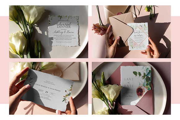 Wedding Day Mock-Up Tenderness in Print Mockups - product preview 9