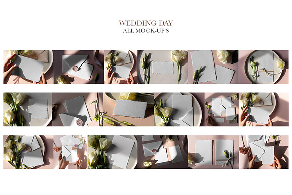 Wedding Day Mock-Up Tenderness in Print Mockups - product preview 16