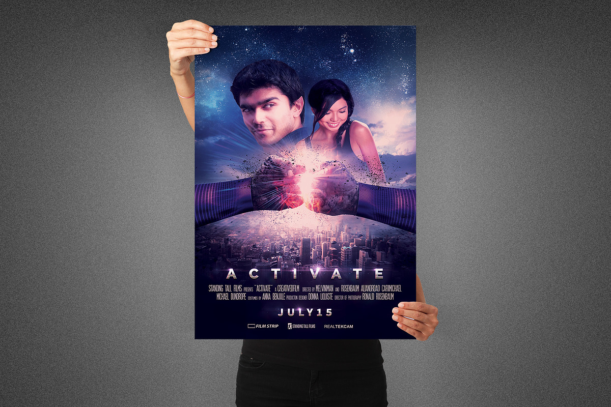 Activate Movie Poster Template in Flyer Templates - product preview 8