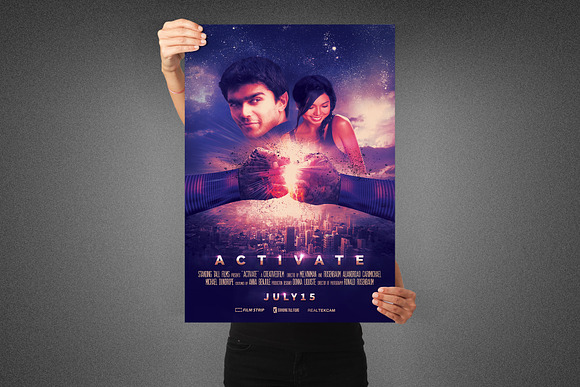 Activate Movie Poster Template in Flyer Templates - product preview 2