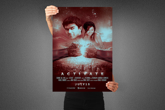Activate Movie Poster Template in Flyer Templates - product preview 3