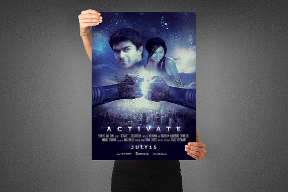 Activate Movie Poster Template in Flyer Templates - product preview 5