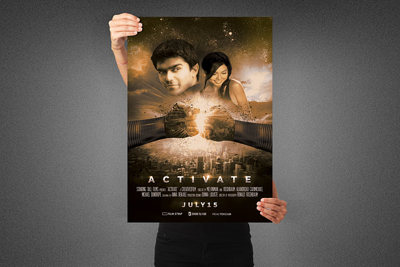 Activate Movie Poster Template in Flyer Templates - product preview 6