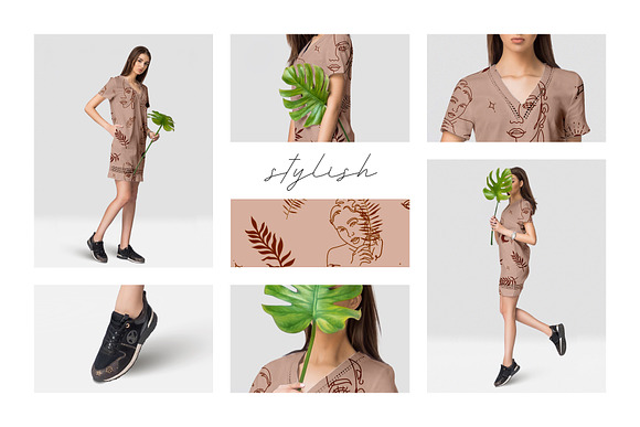 Female dress mockups + Free demo in Product Mockups - product preview 2
