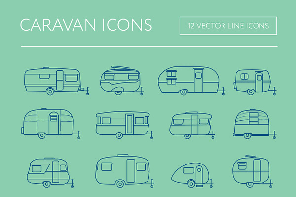 Caravan Icons