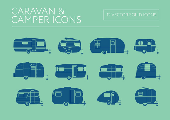 Caravan Icons in Icons - product preview 1