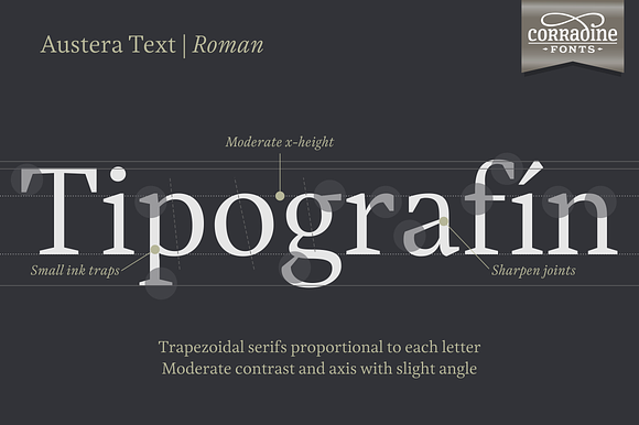 Austera Text Essential #3 in Serif Fonts - product preview 3