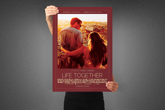 Life Together Movie Poster Template in Flyer Templates - product preview 4