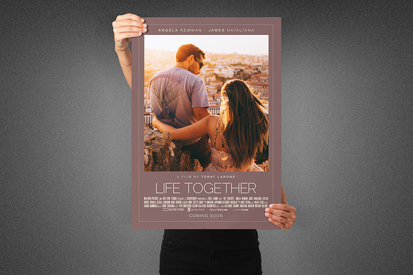 Life Together Movie Poster Template in Flyer Templates - product preview 5