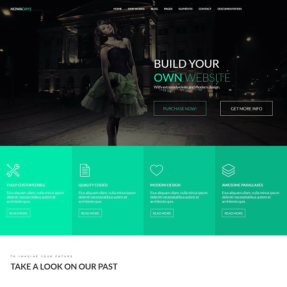 NowaDays Multipurpose HTML5 Template in HTML/CSS Themes - product preview 1