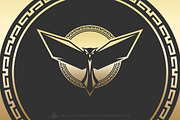 Athena Owl Logo Template