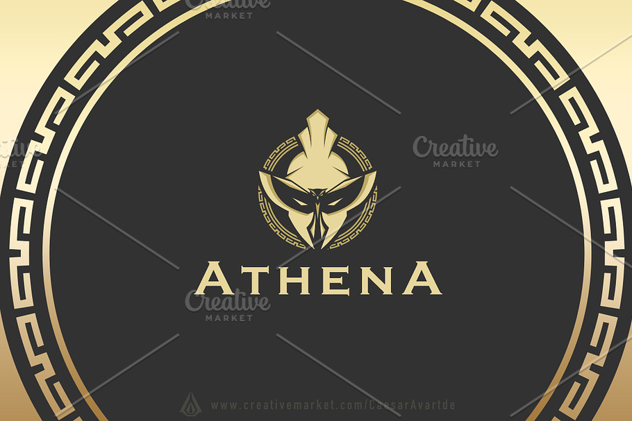 Athena Owl Logo Template in Logo Templates - product preview 8