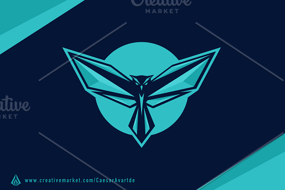 Night Owl Esport Logo in Logo Templates - product preview 1