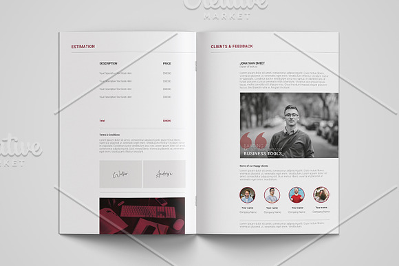 Business Proposal - V02 in Brochure Templates - product preview 5