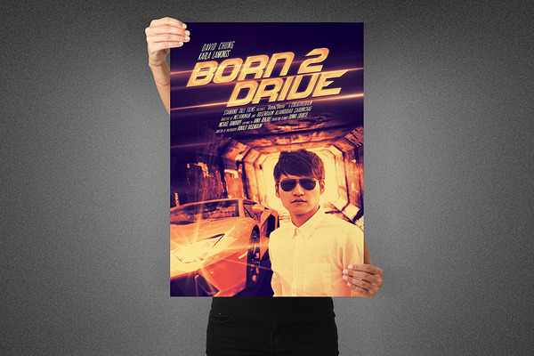 Born to Drive Movie Poster Template