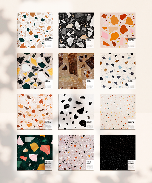 12 Terrazzo Seamless Patterns vol.2 in Patterns - product preview 6