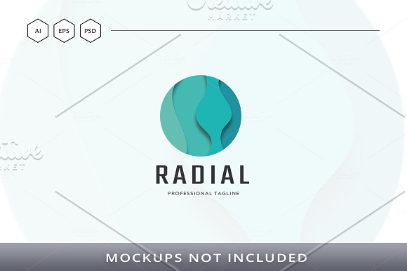 Radial Logo in Logo Templates - product preview 3
