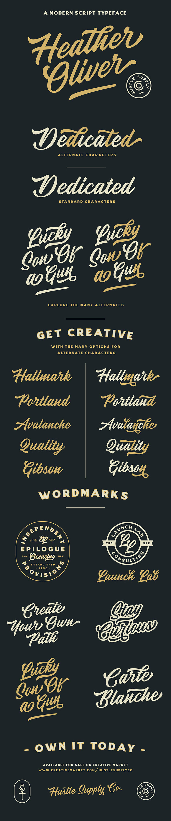 The Bestseller's Font Bundle! in Display Fonts - product preview 14