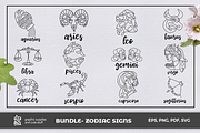 BUNDLE- Zodiac Signs