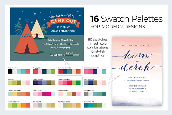16 Color Palettes for Design in Add-Ons - product preview 1