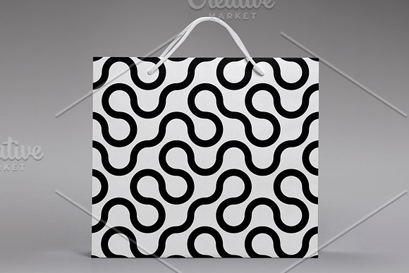 Geometric seamless wavy patterns in Patterns - product preview 2