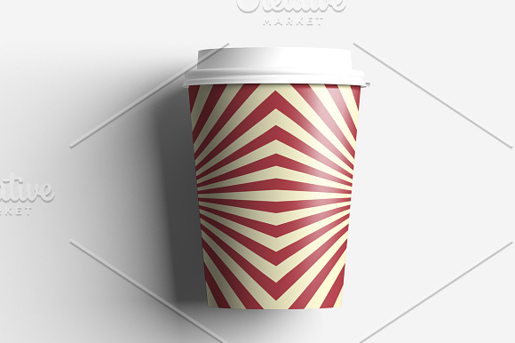 Colorful striped retro cards in Card Templates - product preview 2