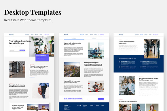 Real Estate Responsive Template in Landing Page Templates - product preview 1