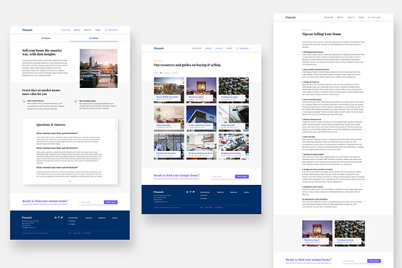 Real Estate Responsive Template in Landing Page Templates - product preview 3