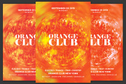 Orange Club Flyer