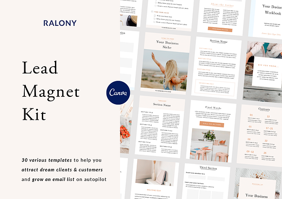 Lead Magnet Kit in Mailchimp Templates - product preview 6