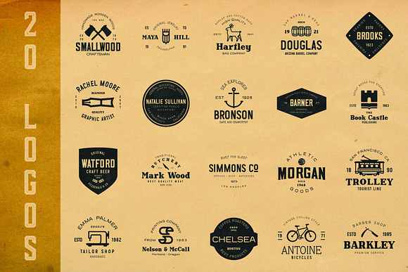 The Retro Brand Font Bundle in Display Fonts - product preview 8