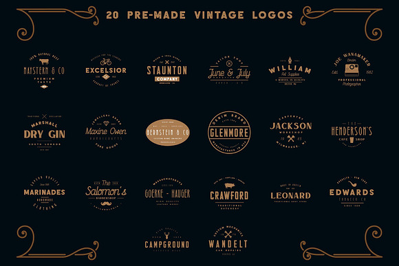 The Retro Brand Font Bundle in Display Fonts - product preview 11