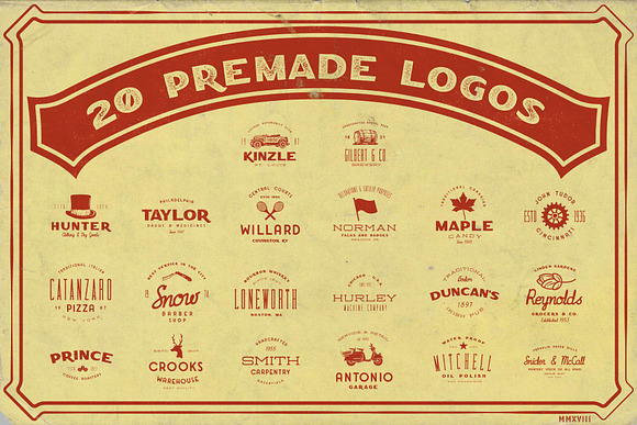 The Retro Brand Font Bundle in Display Fonts - product preview 13