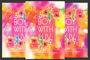 Boy with Luv Flyer