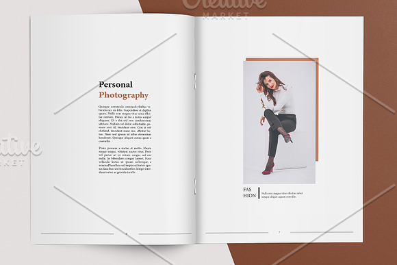 Fashion Lookbook V900 in Brochure Templates - product preview 3