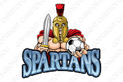 Spartan Trojan Soccer Football Sport