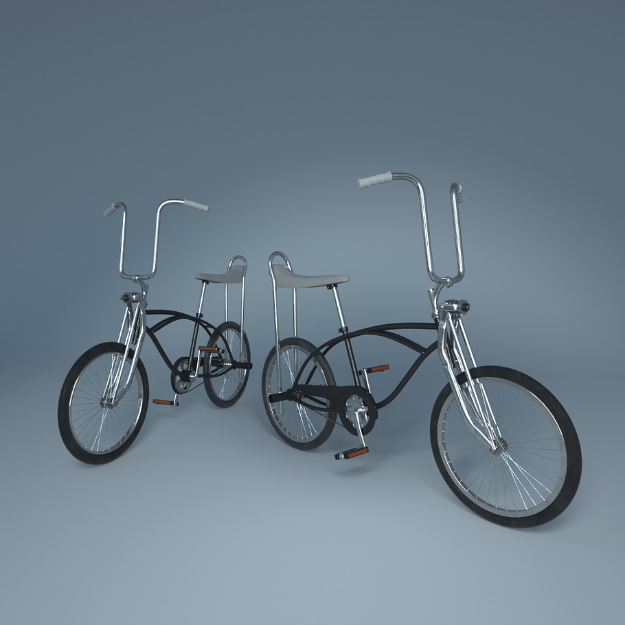 Retro 80s Schwinn bicycle in Vehicles - product preview 3