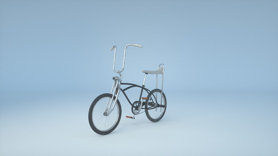 Retro 80s Schwinn bicycle in Vehicles - product preview 29