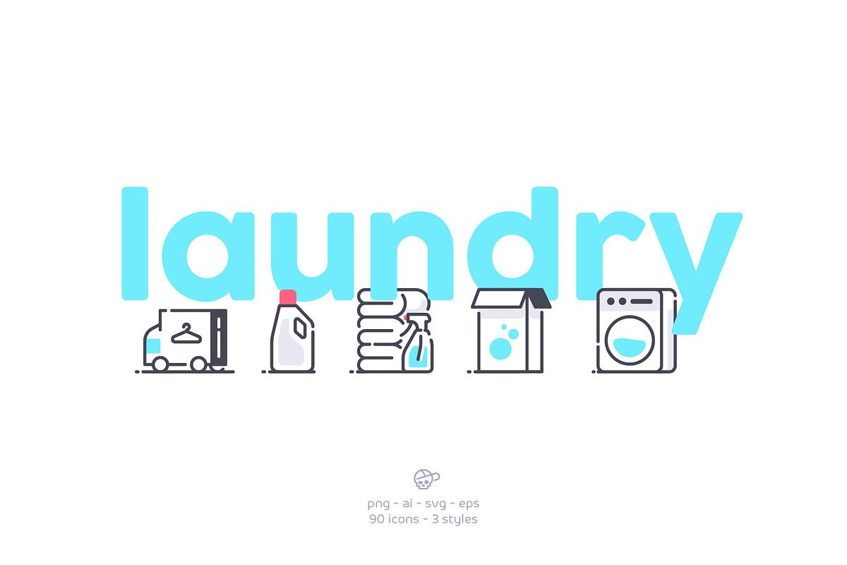 laundry 90 icons in Icons - product preview 8