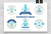 Oktoberfest Vintage Logos & Badges