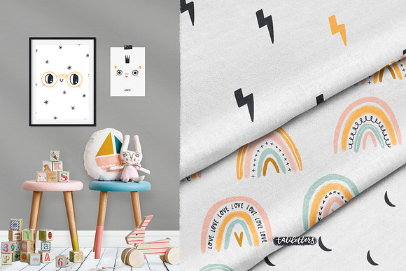 Faces - Modern graphic & Patterns in Illustrations - product preview 5