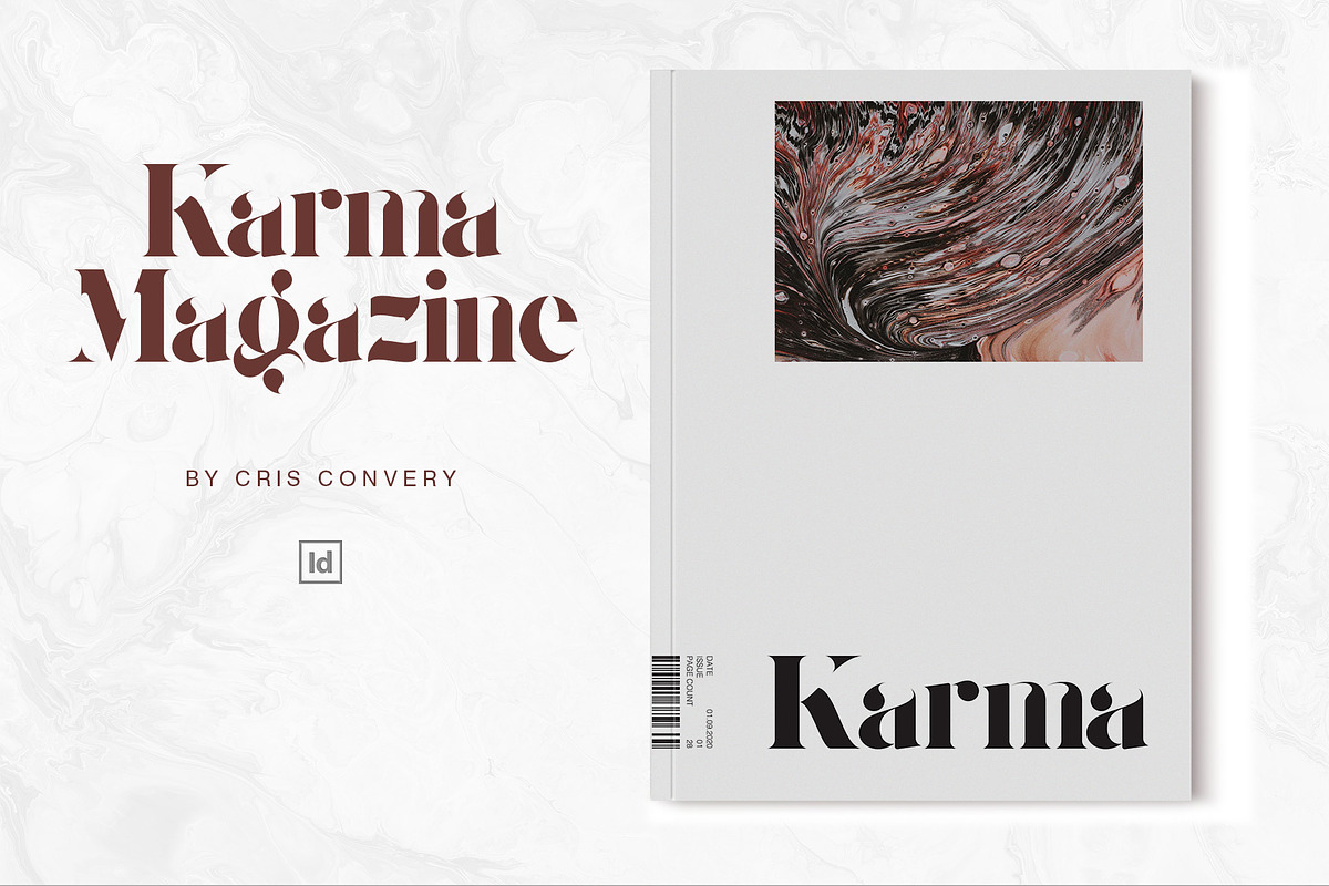 Karma Magazine Template in Magazine Templates - product preview 8