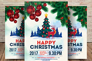Happy Christmas Flyer Template